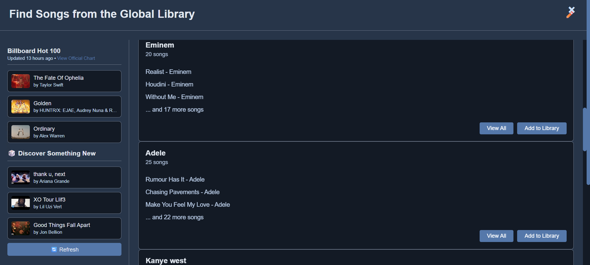 Global Library